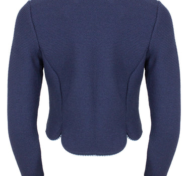 Isar-Trachten Kinder Strickjacke "Amy" 47068 | Marine Blau