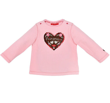 BONDI Mädchen Sweatshirt "Prinzessin" 86618 - Rosa | Pullover