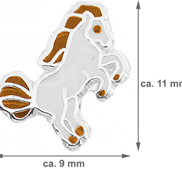 LUISIA Ohrstecker "Pferd" E-15084 - 925 Sterling Silber