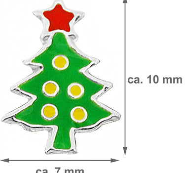 LUISIA Ohrstecker "Weihnachtsbaum" E-14456 - 925 Sterling Silber