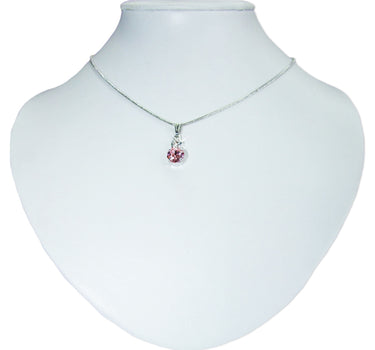 LUISIA Halskette Emily mit Kristallen von Swarovski - Rosé