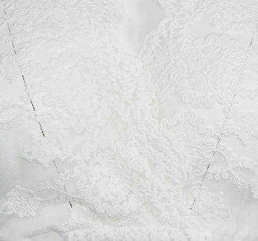 Pierre Marcel Spitzen Dirndlbluse Hjördis - Ecru