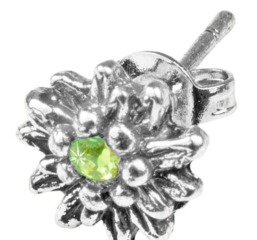 LUISIA® Edelweiß Ohrringe Marla mit Kristallen von Swarovski® - Hellgrün