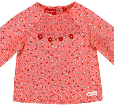 BONDI Mädchen Langarm Shirt "Alpenglück" mit Streublümchen 86354 - Melba