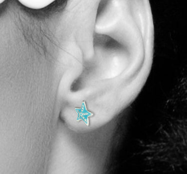 LUISIA Ohrstecker Seestern - 925 Sterling Silber