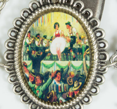 Schieber für Dirndlschürze - Brezel