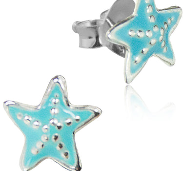 LUISIA® Ohrstecker Seestern - 925 Sterling Silber
