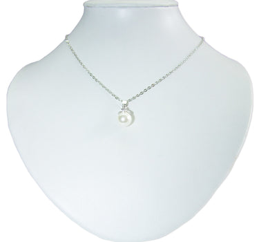 LUISIA® Halskette mit Perlen Anhänger und Kristallen von Swarovski®