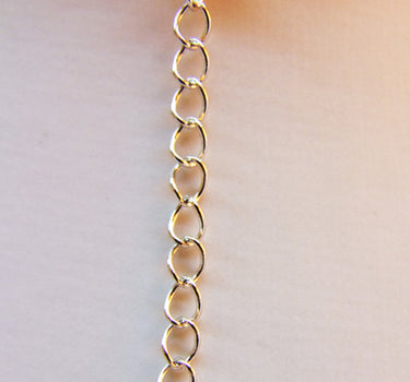 Kinder Trachten Halskette mit Edelweiß Flieder