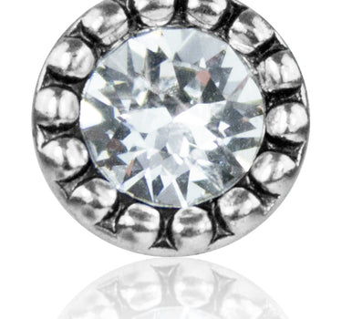 LUISIA Ohrstecker Judika mit Kristall von Swarovski - Silber