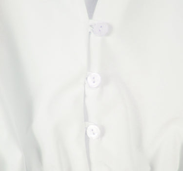 Pierre Marcel Seidige Damen Dirndlbluse Melina mit V-Ausschnitt - Creme