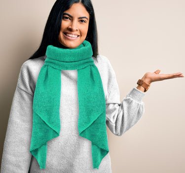 Schal "Eliana" - extra weich - Türkisgrün