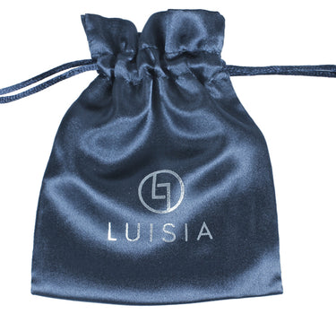 LUISIA® Halskette Valentina Reh mit Premium Kristallen - Schwarz