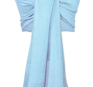 Dirndltuch Stola Hellblau