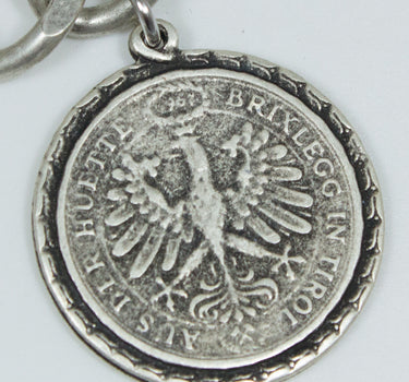 Charivari Kette mit Münzen, Fuchs und Steinbock