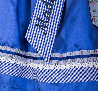 Krüger Dirndl Top Madl - Blau 50cm
