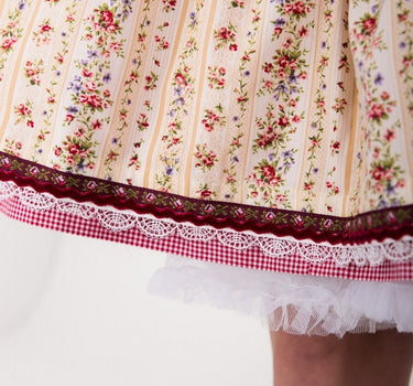 Krüger MADL Dirndl Glam Girl - Rot 60cm