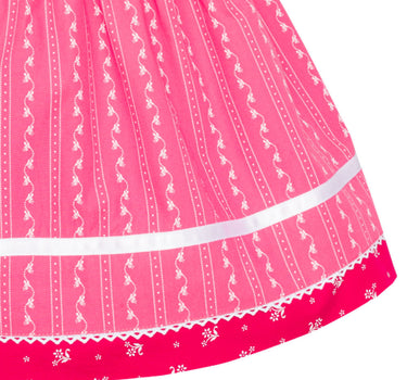Isar-Trachten Mädchen Wenderock "Lisa" 60808 | Pink Rosa