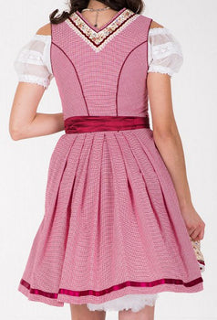 Krüger MADL Dirndl Glam Girl - Rot 60cm