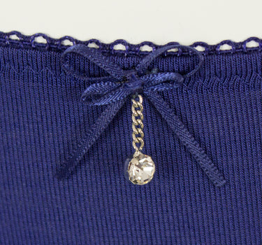 Nina von C. String Hipster Slip mit Spitze | Lapis