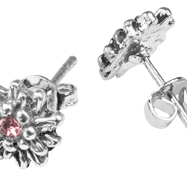 LUISIA® Edelweiß Ohrringe Marla mit Kristallen von Swarovski® - Rosa