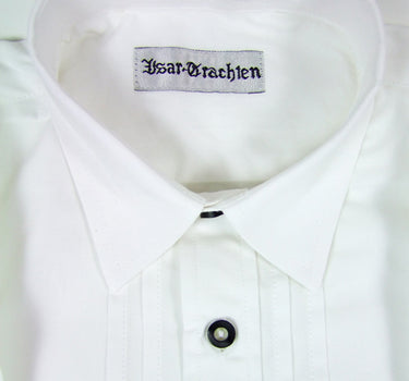 Isar-Trachten Kinder Trachtenhemd "Thomas" mit Biese 48200 | Weiß