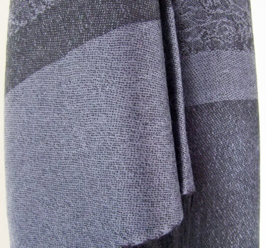 Halstuch aus Viscose - Stola Schal 185 x 70 cm | Anthrazit