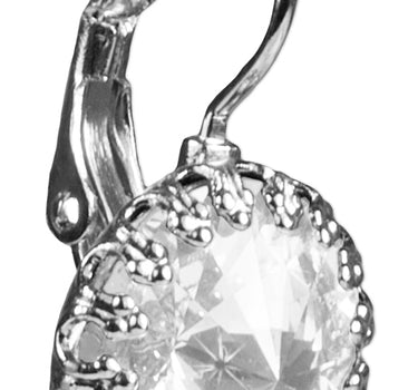 LUISIA Kronen Ohrringe "Vivana" mit Swarovski Element | Kristall