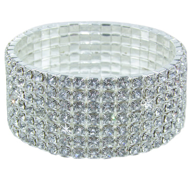 Strass Armband Brilliance 7-Reihig