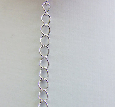 Kinder Trachten Halskette kariert mit Herz Anhänger Rosa