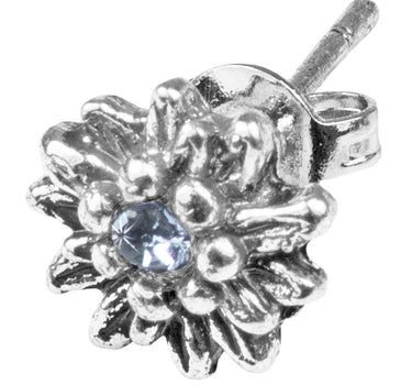 LUISIA® Edelweiß Ohrringe Marla mit Kristallen von Swarovski® - Hellblau