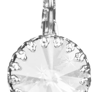 LUISIA Kronen Ohrringe "Vivana" mit Swarovski Element | Kristall