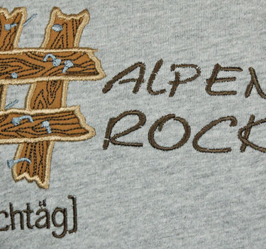 Isar-Trachten Jungen T-Shirt "Alpenrocker" 52757 | Grau