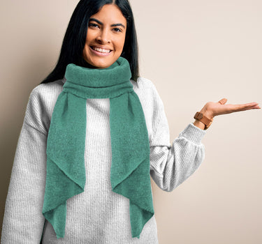 Schal "Eliana" - extra weich - Petrol