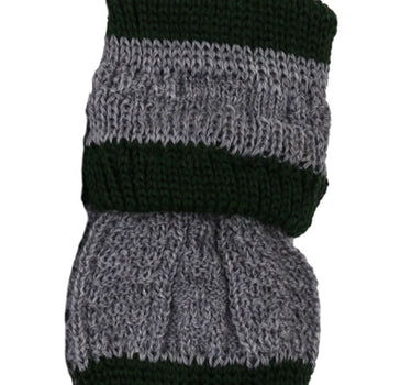 Isar-Trachten Kinder Loferl Socken und Wadenwärmer | 35651 - Grau/Grün