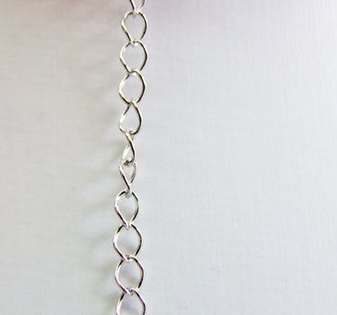 LUISIA Halskette Valentina Reh mit Kristallen von Swarovski - Apricot