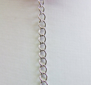 Kinder Trachten Halskette mit Edelweiß - Dunkelblau