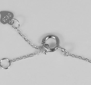 LUISIA Filigranes Damen Armband mit Strass Pfeil - 925 Silber mit Zirkonia