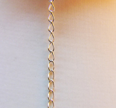 Kinder Trachten Halskette kariert mit Herz Anhänger Braun