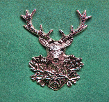 Trachten Handtasche "Kara" mit Hirsch | Tannengrün