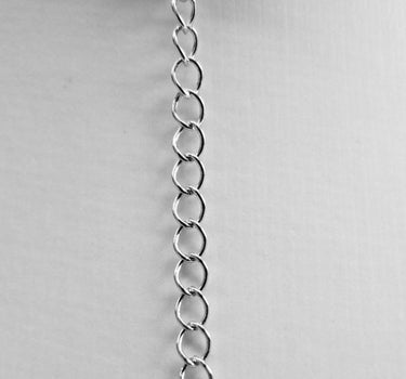 Kinder Trachten Halskette mit Edelweiß - Weiß