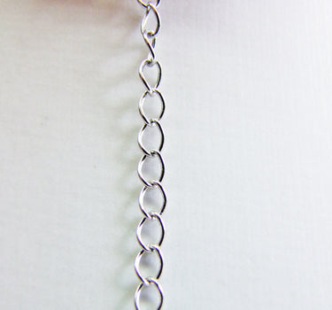 LUISIA Halskette Valentina Reh mit Kristallen von Swarovski - Flieder