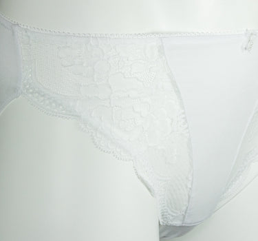 Nina von C. Jazzpant mit Blume und Perlen 1620718 | Weiß