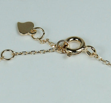 LUISIA Vergoldetes Damen Armband mit Strass - 925 Silber mit Zirkonia Spange