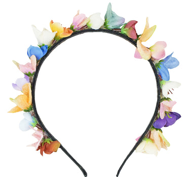 Blumen Haarreif Carol - Mehrfarbig