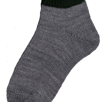 Isar-Trachten Kinder Loferl Socken und Wadenwärmer | 35651 - Grau/Grün