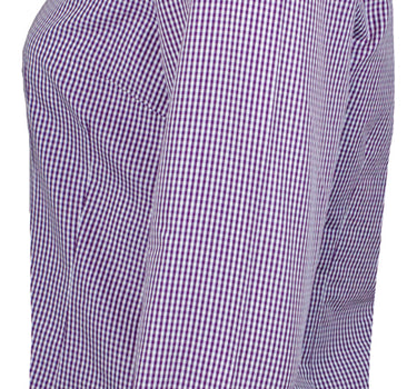 Maddox Damen Langarm Trachtenbluse Innsbruck - Lila Pflaume