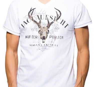 Krüger BUAM T-Shirt Jagdaufsicht - Weiß