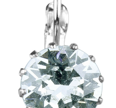 LUISIA® Ohrringe Grazia mit Kronen Anhänger und Kristall von Swarovski® - Kristall