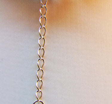 Kinder Trachten Halskette kariert mit Herz Anhänger Royalblau